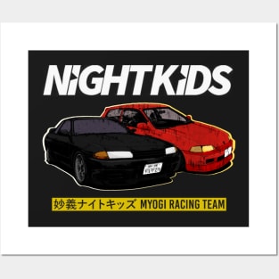 Initial D - Night Kids Print Posters and Art